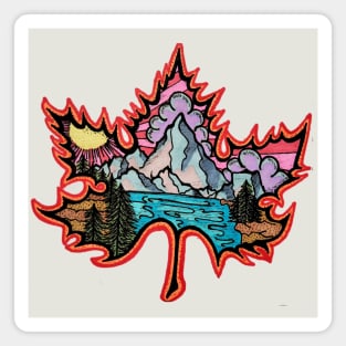 Maple Leaf Magnet